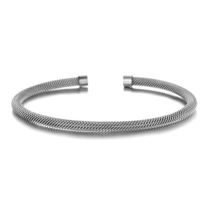 IG Style Modern Style Classic Style Solid Color 304 Stainless Steel Plating Unisex Bangle