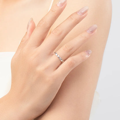 Ig Style Retro Simple Style Star Sterling Silver Hollow Out Rings