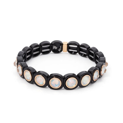 IG Style Round Rhinestones Alloy Enamel Wholesale Bracelets