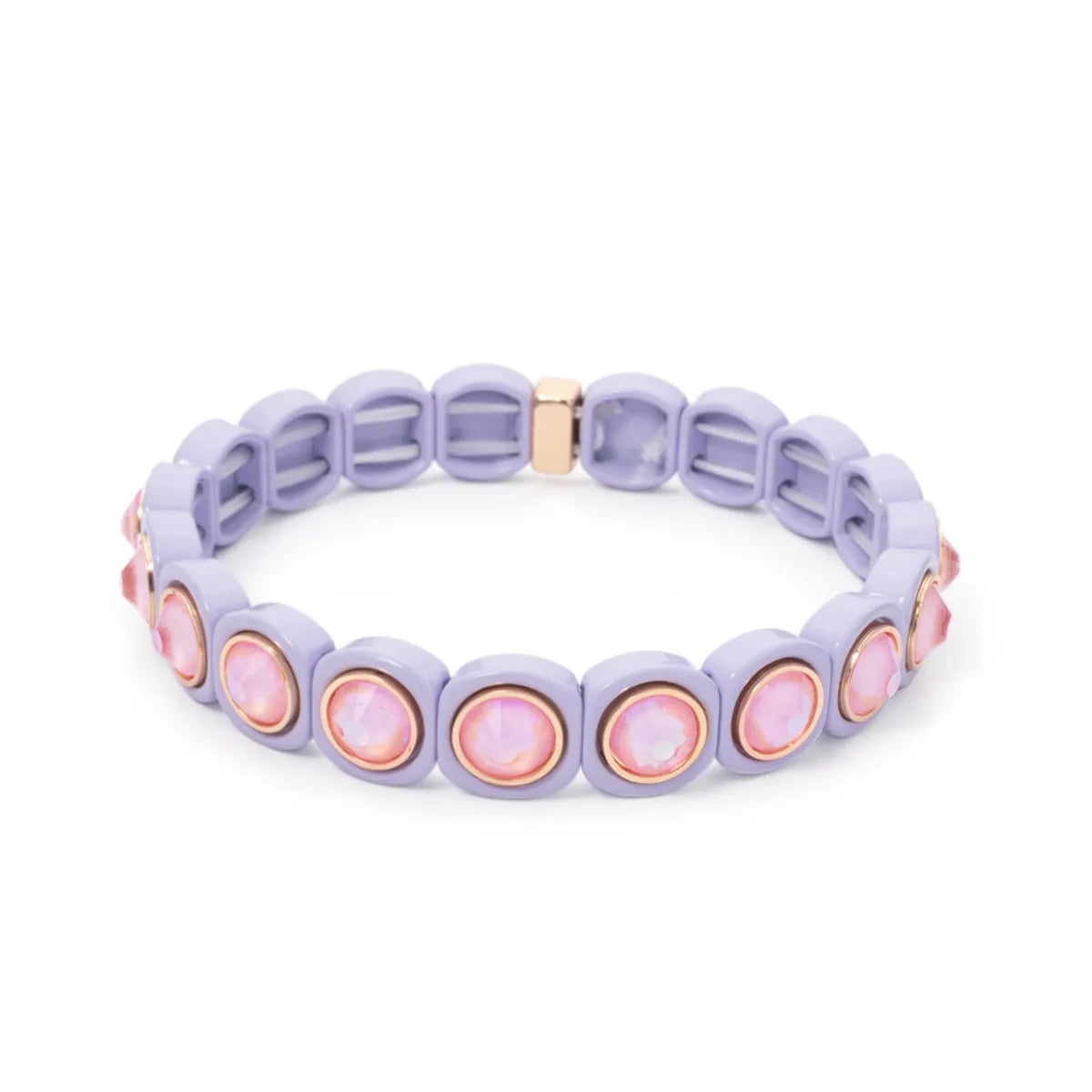 IG Style Round Rhinestones Alloy Enamel Wholesale Bracelets