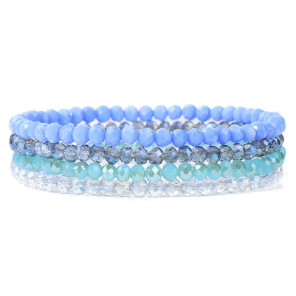 IG Style Shiny Geometric Artificial Crystal Wholesale Bracelets