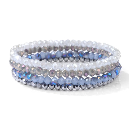 IG Style Shiny Geometric Artificial Crystal Wholesale Bracelets