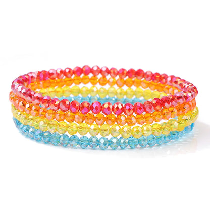 IG Style Shiny Geometric Artificial Crystal Wholesale Bracelets