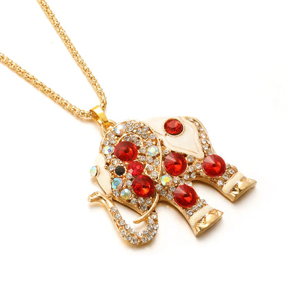 IG Style Shiny Geometric Zinc Alloy Plating Inlay Artificial Pearls Opal Zircon Women's Pendant Necklace