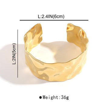 Ig Style Simple Style Animal Leaf Flower Stainless Steel Plating Inlay Zircon Gold Plated Bangle