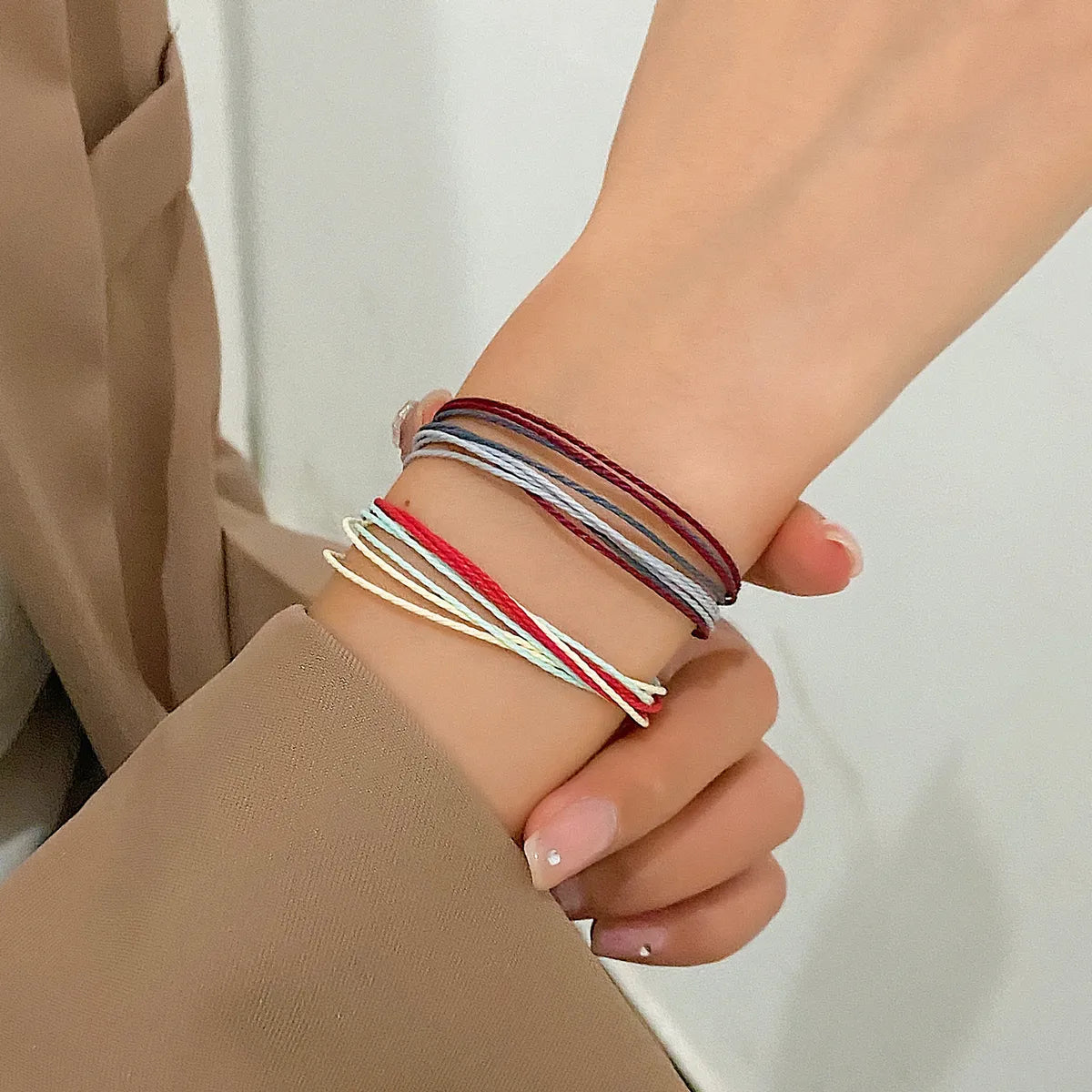 Ig Style Simple Style Colorful Cloth Wholesale Bracelets