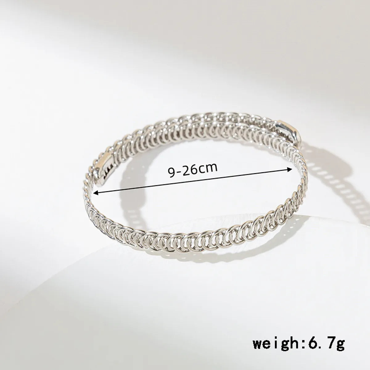 Ig Style Simple Style Geometric Alloy Unisex Bracelets Bangle