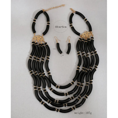 IG Style Simple Style Geometric Arylic Alloy Women'S Jewelry Set