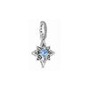 1 Piece Sterling Silver Zircon Plating Inlay Polished Pendant