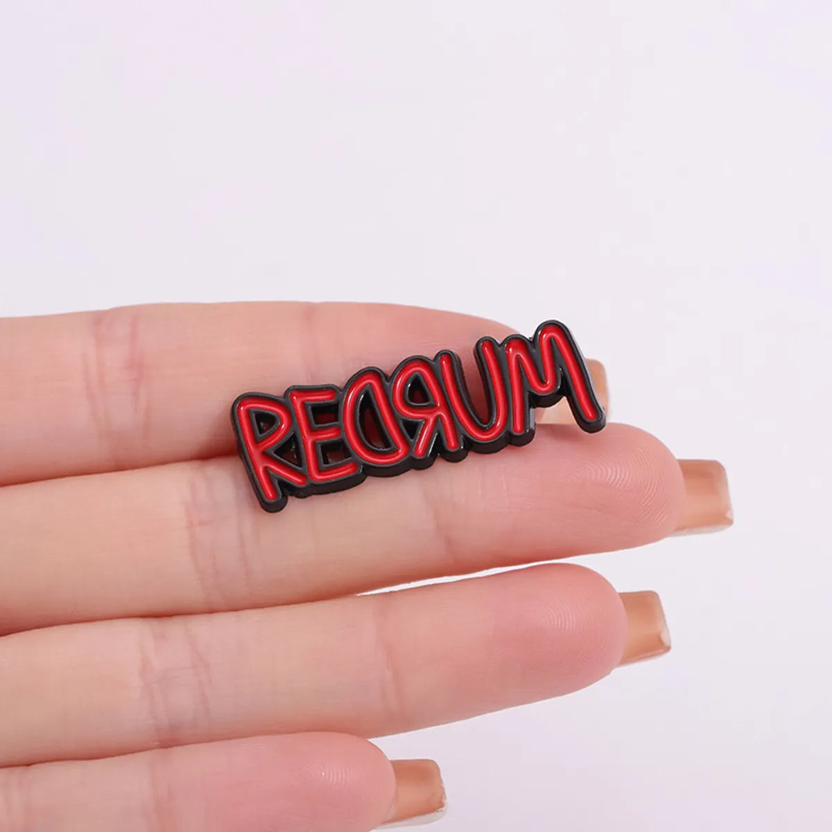 IG Style Simple Style Letter Zinc Alloy Stoving Varnish Plating Unisex Brooches