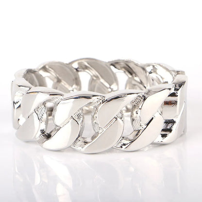 Ig Style Simple Style Solid Color Wings Alloy Metal Inlay Rhinestones Women's Bangle