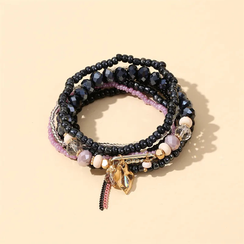 IG Style Vacation Simple Style Geometric Glass Beaded Women'S Bracelets