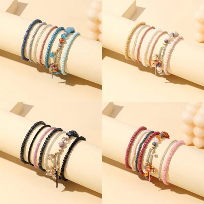 IG Style Vacation Simple Style Geometric Glass Beaded Women'S Bracelets