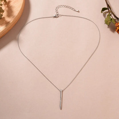 Ig Style Vintage Style Irregular Copper Plating White Gold Plated Pendant Necklace