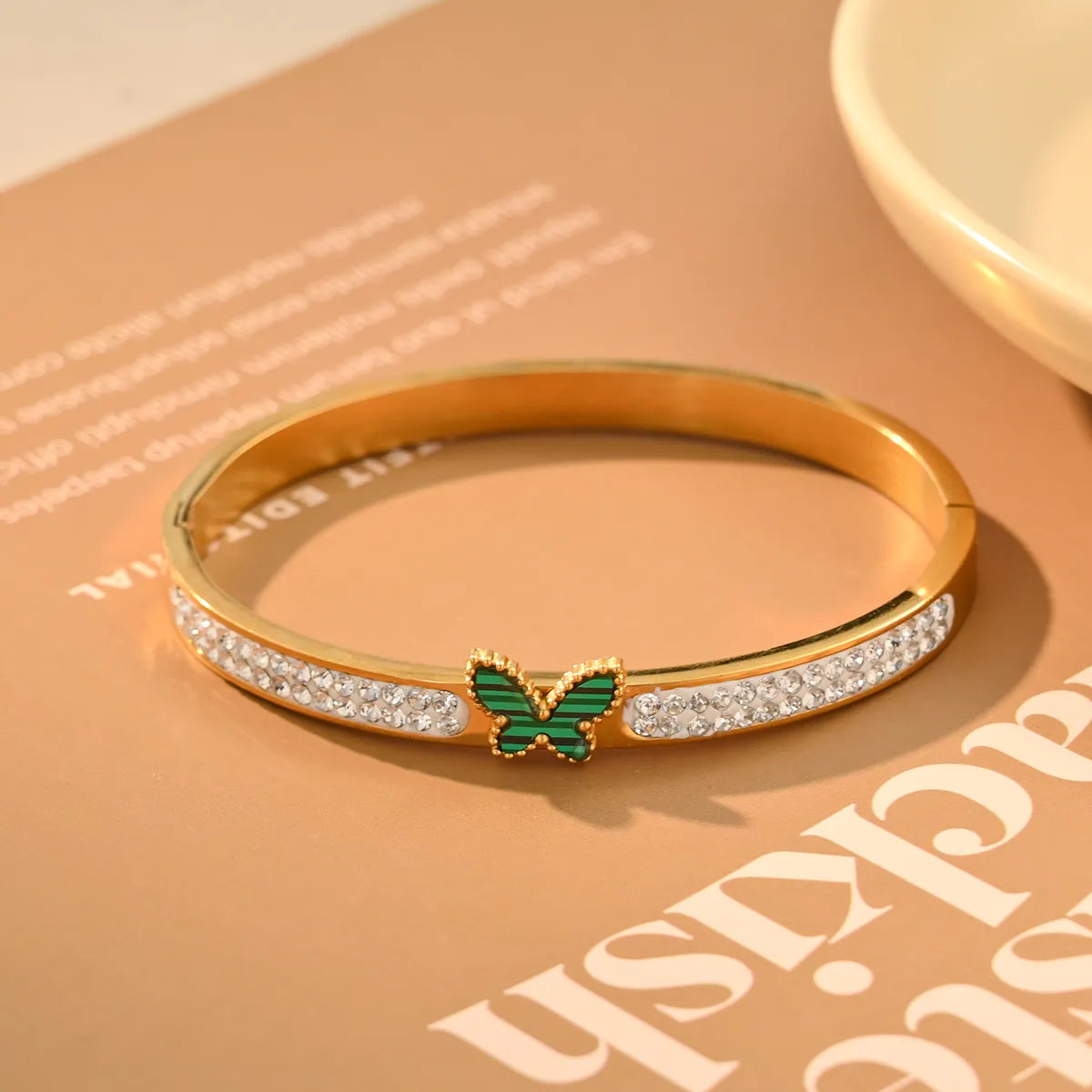 IG Style Y2K Butterfly 304 Stainless Steel Bangle In Bulk