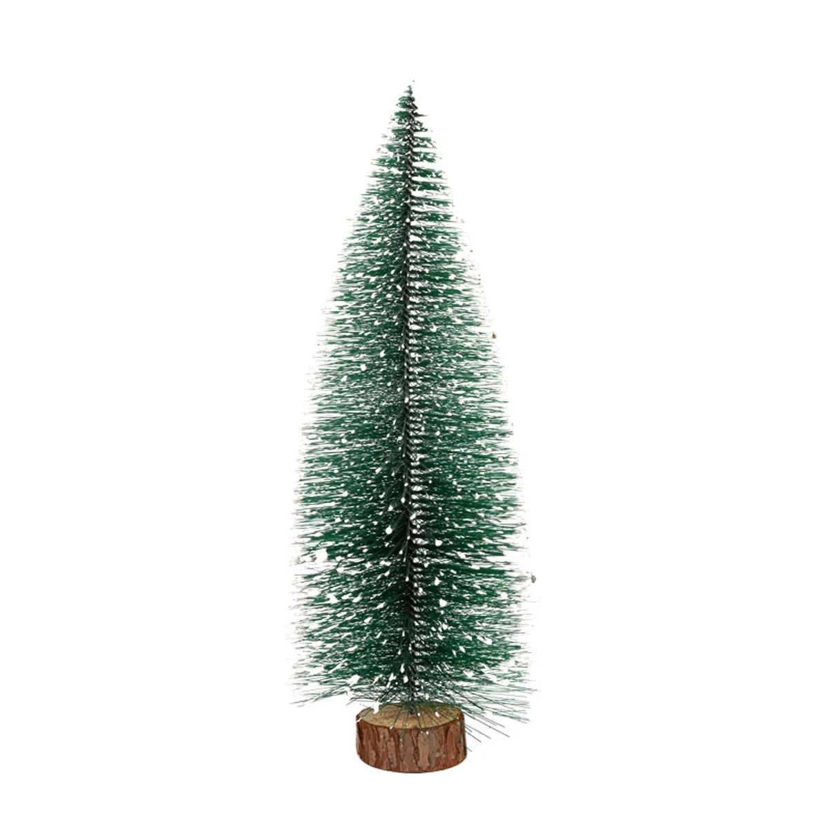 Imitation Pine Needle Tree With Snow  Christmas Tree Christmas Decoration Desktop Ornaments Christmas Supplies Manufacturers Supply