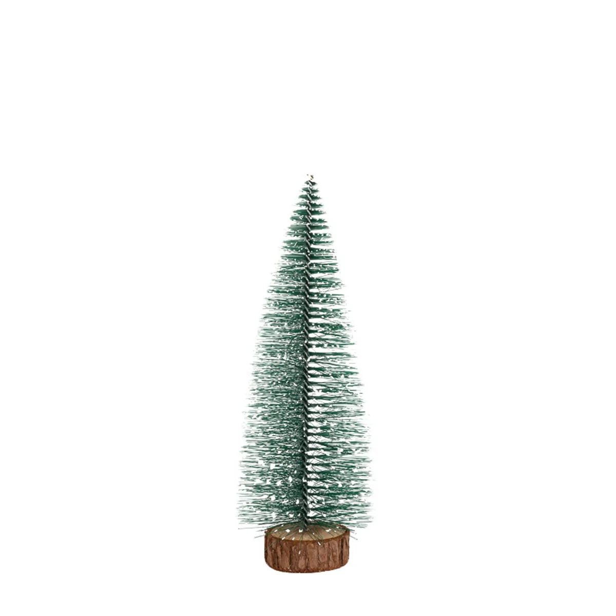 Imitation Pine Needle Tree With Snow  Christmas Tree Christmas Decoration Desktop Ornaments Christmas Supplies Manufacturers Supply