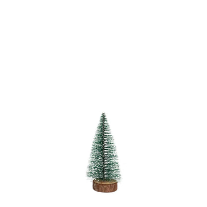 Imitation Pine Needle Tree With Snow  Christmas Tree Christmas Decoration Desktop Ornaments Christmas Supplies Manufacturers Supply