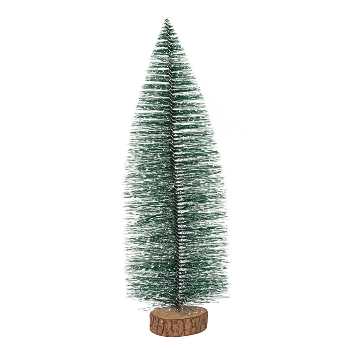 Imitation Pine Needle Tree With Snow  Christmas Tree Christmas Decoration Desktop Ornaments Christmas Supplies Manufacturers Supply