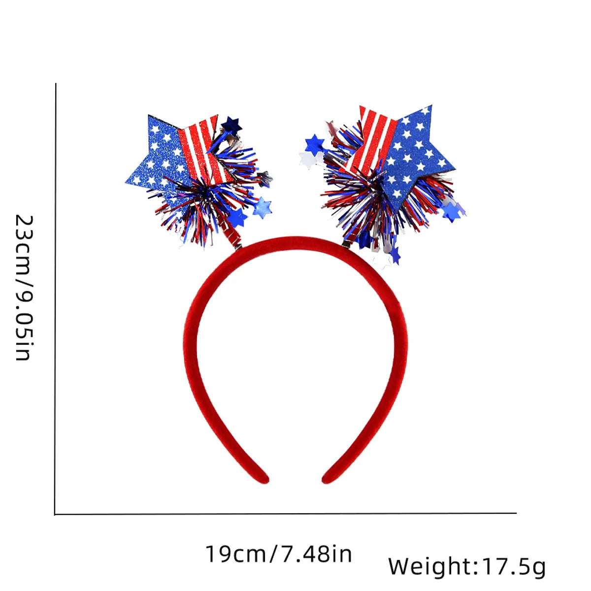 Independence Day Cute Star American Flag Plastic Holiday Party Festival Decorative Props