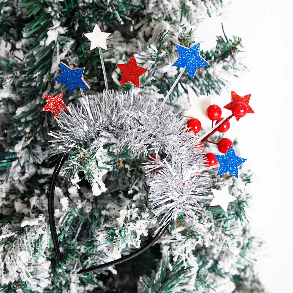 Independence Day Cute Star American Flag Plastic Holiday Party Festival Decorative Props