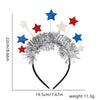 Independence Day Cute Star American Flag Plastic Holiday Party Festival Decorative Props