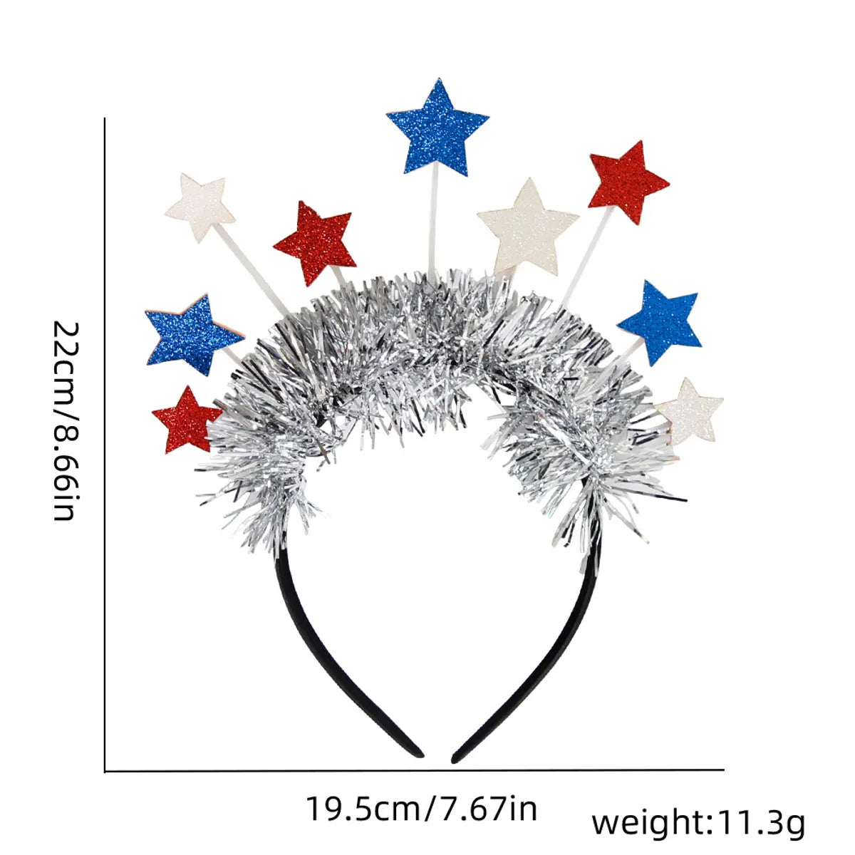 Independence Day Cute Star American Flag Plastic Holiday Party Festival Decorative Props