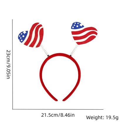 Independence Day Cute Star American Flag Plastic Holiday Party Festival Decorative Props