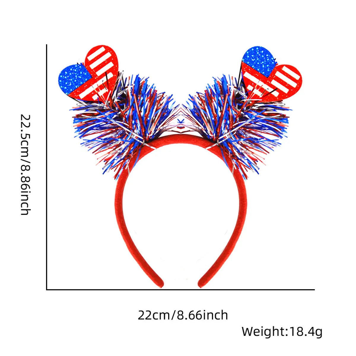 Independence Day Cute Star American Flag Plastic Holiday Party Festival Decorative Props