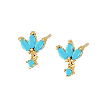 Sterling Silver Needle Inlaid Zircon Butterfly Ear Clip Earrings Women'S Simple Elegant Earrings Niche Design Ins Style Jewelry