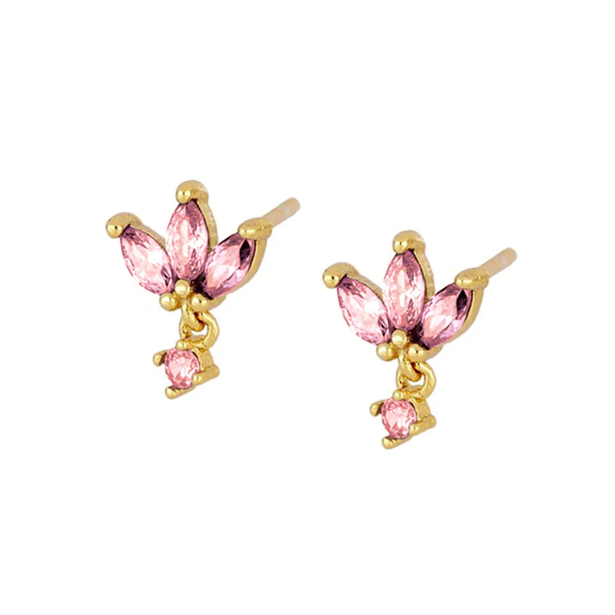 Sterling Silver Needle Inlaid Zircon Butterfly Ear Clip Earrings Women'S Simple Elegant Earrings Niche Design Ins Style Jewelry