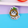 Ins Style Cute Cartoon Acrylic Kitten Brooch Badge Wholesale Clothes And Bags Pendant Patch Jewelry Pin