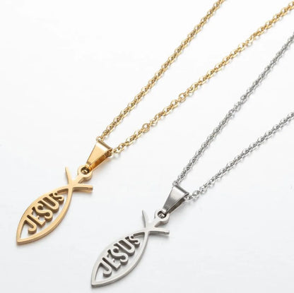 Ins Style Geometric Stainless Steel Plating Necklace 1 Piece