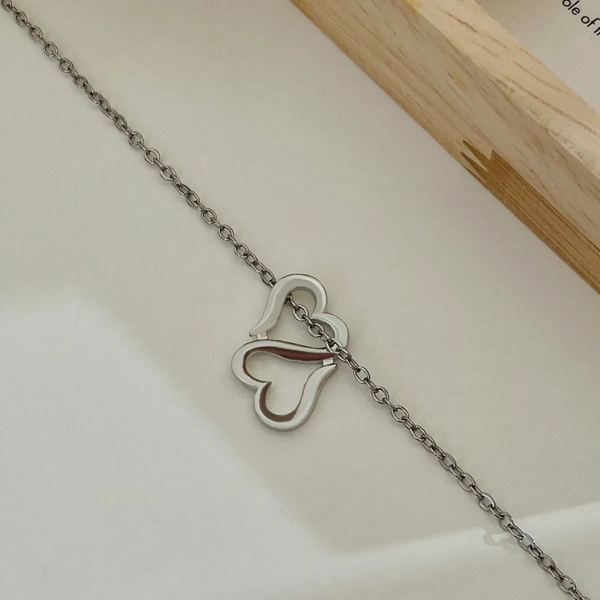 Ins Style Heart Shape Alloy Women's Pendant Necklace 1 Piece