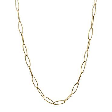 Ins Style Printing Stainless Steel Plating Chain 14k Gold Plated Necklace