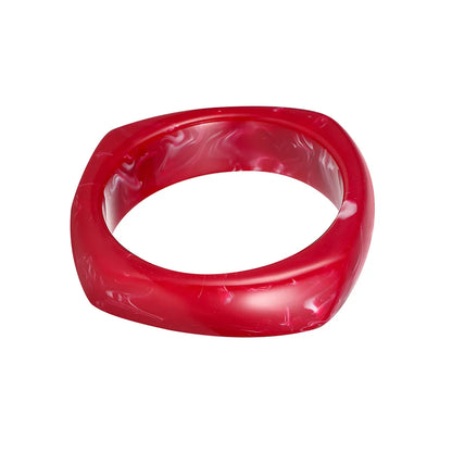 Ins Style Round Resin Wholesale Bangle