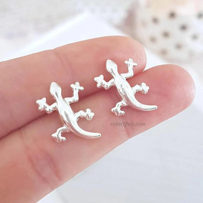 Insect Little Gecko Lizard Ear Studs Chameleon Ear Studs