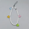 Internet Celebrity Hot Sale Anti-Lost Mobile Phone Charm Rainbow Mobile Phone Charm Same Enamel Beads Diy Mobile Phone Lanyard Factory Direct Sales