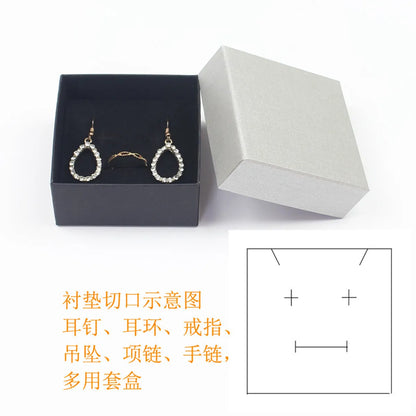 Jewelry Display Earrings Necklace Rings Box