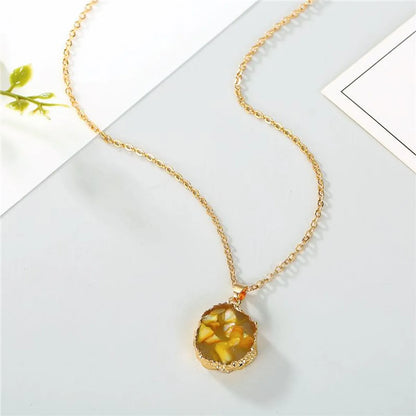 Wholesale Jewelry Fashion Irregular Alloy Pendant Necklace