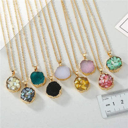 Wholesale Jewelry Fashion Irregular Alloy Pendant Necklace