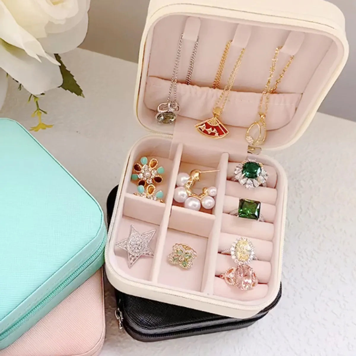 Jewelry Storage Box Gift Box Jewelry Box Wholesale Packing Box Earrings Earrings Necklace Ring Jewelry Storage Jewelry Box