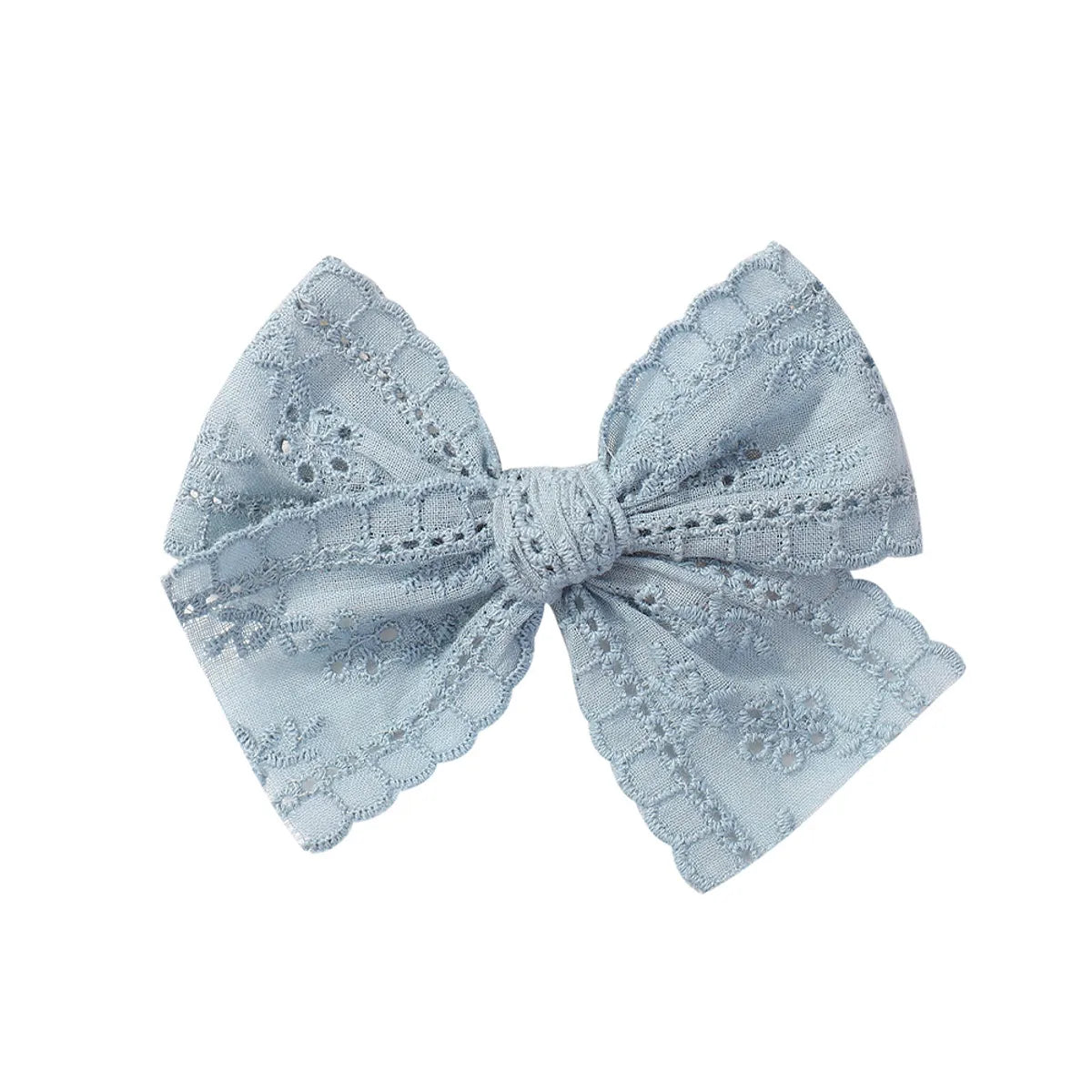 Kid'S Cute Bow Knot Cloth Lace Hair Clip