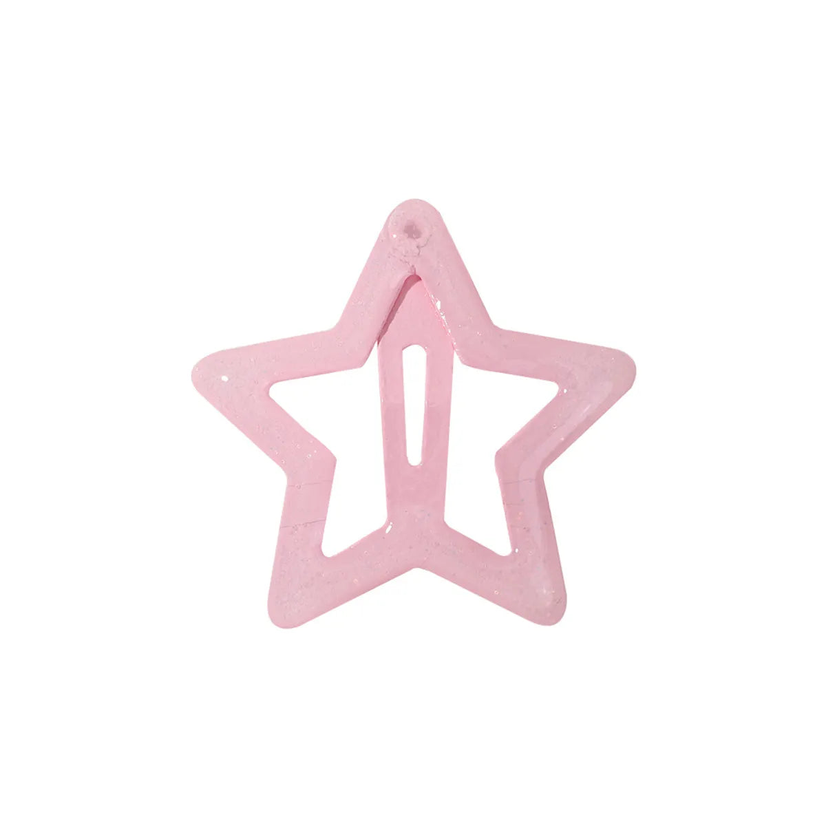 Kid'S Cute Cartoon Star Plastic Hair Clip