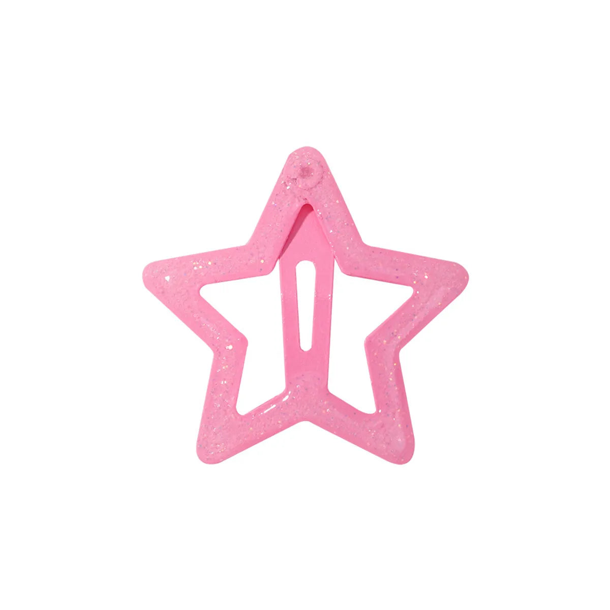 Kid'S Cute Cartoon Star Plastic Hair Clip