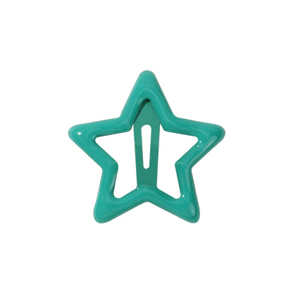 Kid'S Cute Cartoon Star Plastic Hair Clip