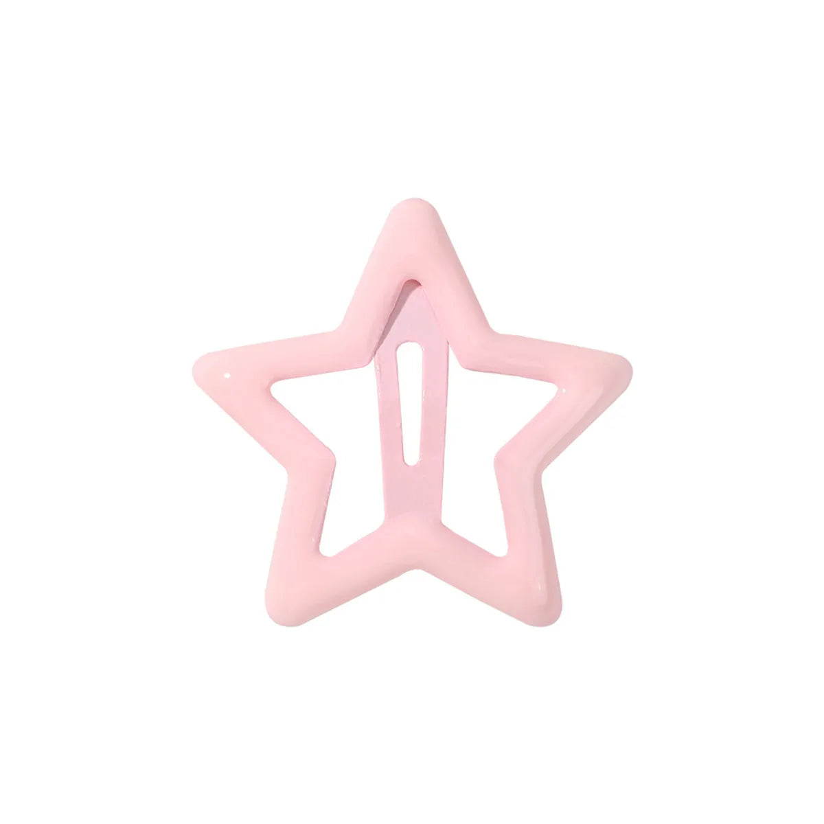 Kid'S Cute Cartoon Star Plastic Hair Clip