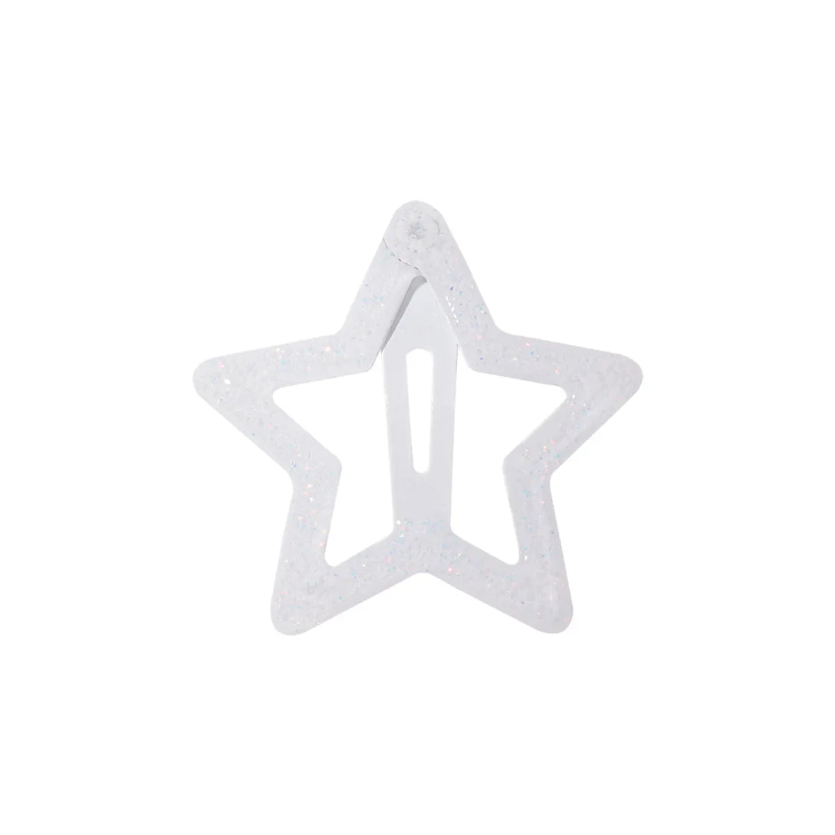 Kid'S Cute Cartoon Star Plastic Hair Clip