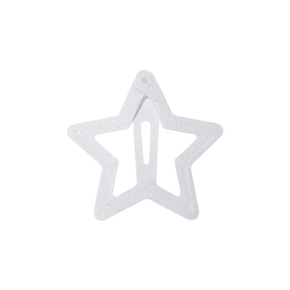 Kid'S Cute Cartoon Star Plastic Hair Clip