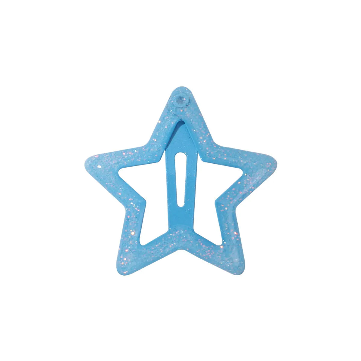 Kid'S Cute Cartoon Star Plastic Hair Clip